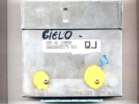 ECU Calculator motor Daewoo Cielo 1.5 16199550 BNZK QJ bleu