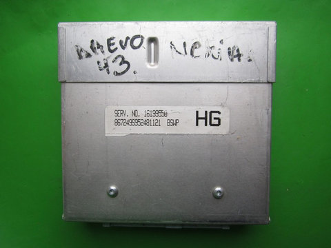 ECU Calculator motor Daewoo Nexia 1.5 16199550 BSWP HG bleu