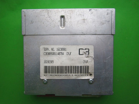 ECU Calculator motor Daewoo Nubira 1.6 16246909 CMJF visiniu alb