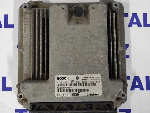 ECU calculator motor Dodge Avenger 2.0CRD cod P05033700AF 0281014265 EDC16U31