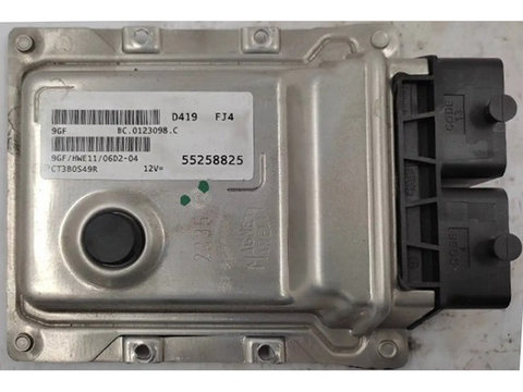 ECU Calculator motor Fiat 500X 1.6 55258825 9GF