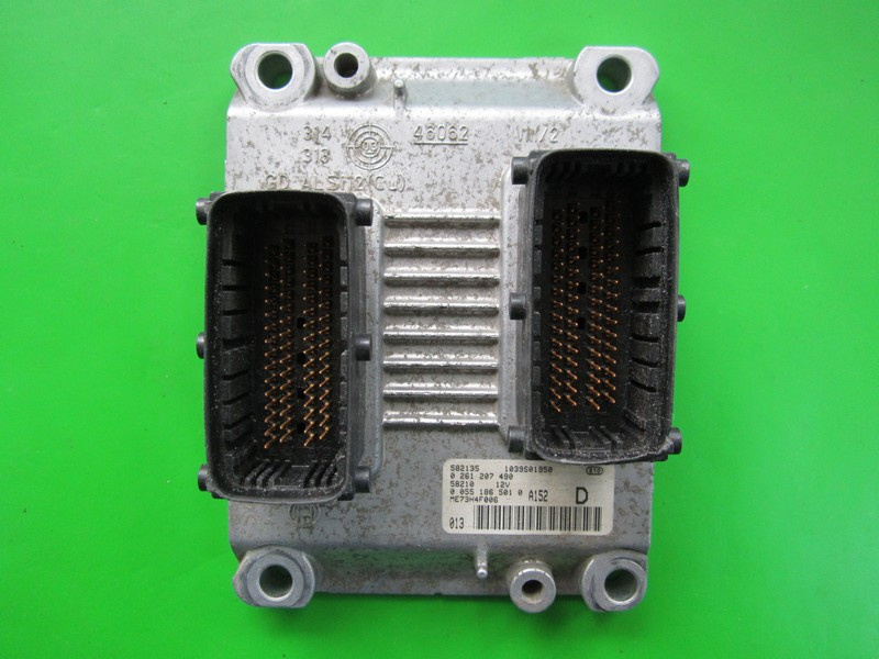 ECU Calculator motor Fiat Albea 1.2 55186501 02612