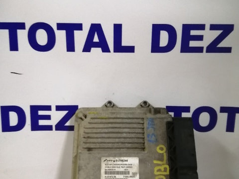 ECU Calculator motor Fiat Doblo 1.3JTD cod 51796244 6F3.D4