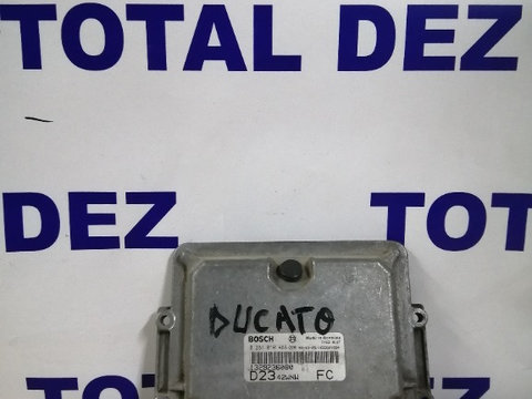 ECU Calculator motor Fiat Ducato 2.3JTD cod 0281010488 1329236080