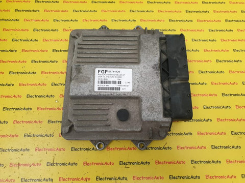 ECU Calculator Motor Fiat Idea 1.3JTD, 51744426, 7160001002, MJD6JFM1