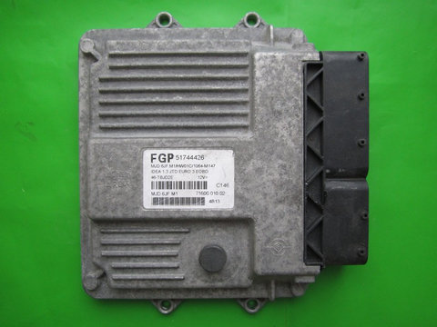ECU Calculator motor Fiat Idea 1.3JTD 51744426 6JF.M1