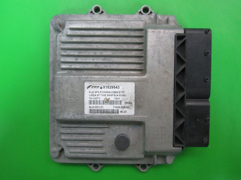 ECU Calculator motor Fiat Linea 1.3JTD 51829543 6F