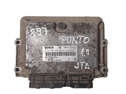 ECU / Calculator motor Fiat Punto 1.9 JTD- Cod 46789433
