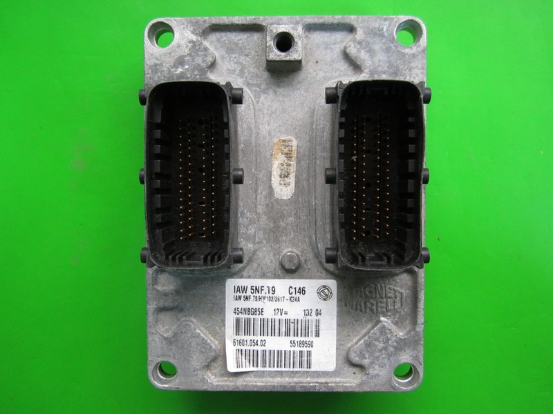 ECU Calculator motor Fiat Stilo 1.6 55189590 IAW 5NF.T9 VIRGIN