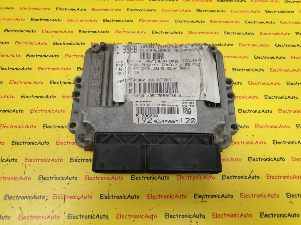 ECU Calculator Motor Fiat Stilo 1.9JTD, 