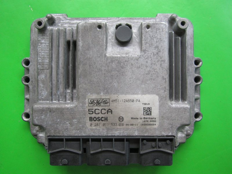 ECU Calculator motor Ford C-Max 1.6 tdci 4M51-12A650-PA 0281011533 EDC16C3