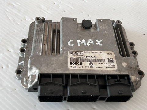 ECU / Calculator Motor Ford C-MAX 1.6 TDCI 0281015242 / 8M51-12A650-XE