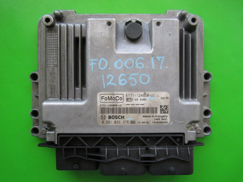 ECU Calculator motor Ford Courier 1.5TDCI ET71-12A650-UC 0281032378 EDC17C10 {