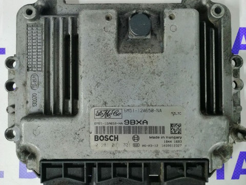 ECU Calculator motor Ford Focus 1.6 tdci cod 6M51-12A650-NA 0281011701