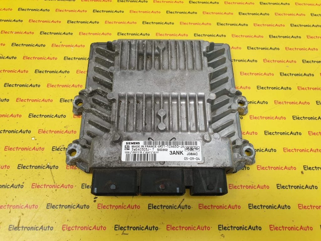 ECU Calculator Motor Ford Focus 1.8 tdci, 5WS40303JT, 4M51-12A650-JK, SID202