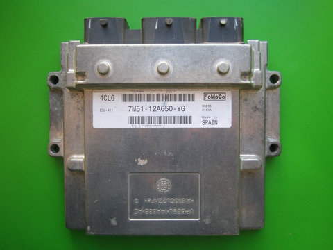 ECU Calculator motor Ford Focus 2.0 7M51-12A650-YG ESU-411
