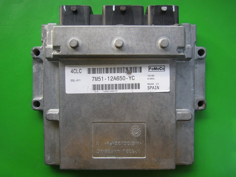 ECU Calculator motor Ford Focus 2.0 7M51-12A650-YC ESU-411
