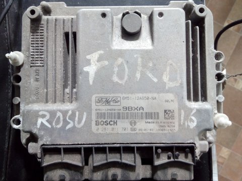 ECU,calculator motor Ford Focus 2, 1.6 tdci,90 CP,TIP MOTOR: hhda ,COD:6m5112a650na