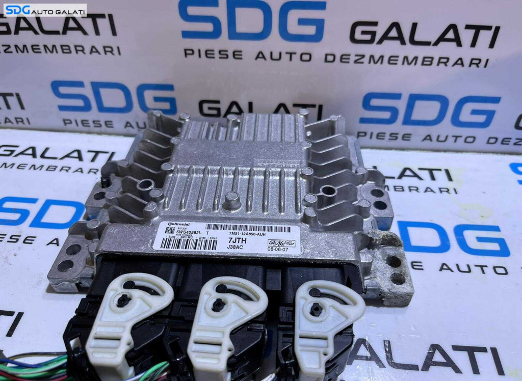 ECU Calculator Motor Ford Focus 2 1.8 TDCI 116CP 2004 - 2010 Cod 7M51-12A650-AUH 7M5112A650AUH 5WS40582I