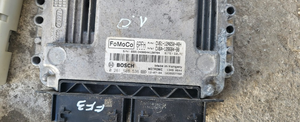 ECU Calculator Motor Ford Focus 3 COD. CV61-12A650-ABH 0261S08536