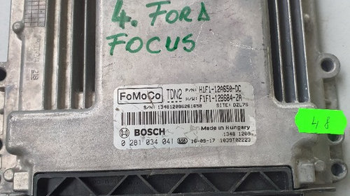 ECU Calculator Motor FORD FOCUS III 1.5 