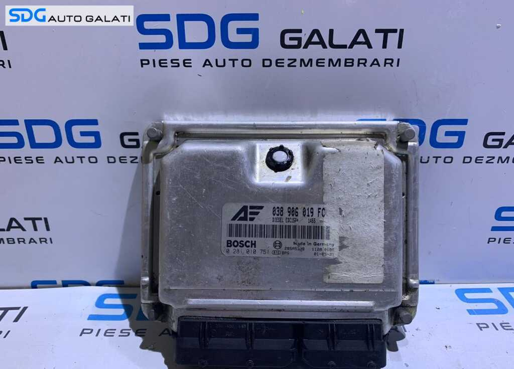 ECU Calculator Motor Ford Galaxy 1.9 TDI 116CP AUY 2001 - 2006 Cod 038906019FC 0281010751 [L3248]
