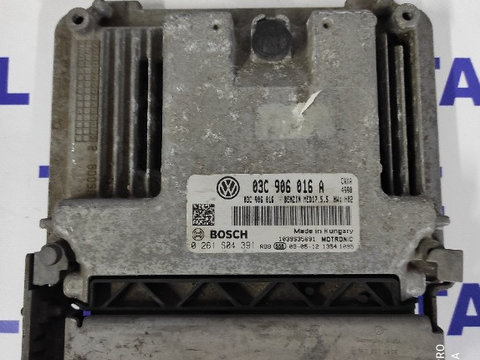 ECU calculator motor Golf 6 1.4 TSI CAXA cod 03C906016A