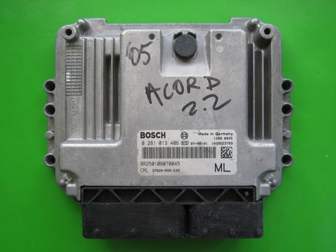 ECU Calculator motor Honda Civic 2.2CDTI 37820-RSR-E25 0281013406 EDC16C7 +