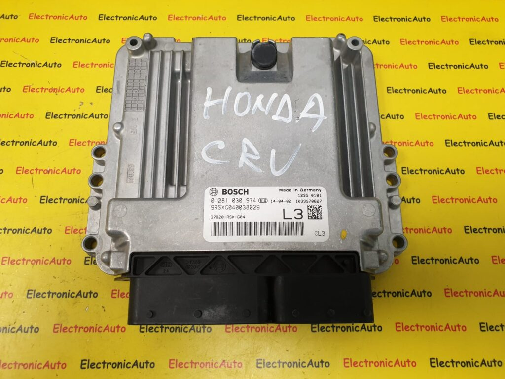 ECU Calculator Motor Honda Cr v, 0281030974, 37820RSXG04