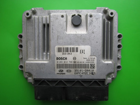 ECU Calculator motor Hyundai Accent 1.5CRDI 39101-2A410 0281012768 EDC16C39 + }