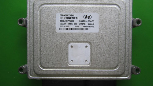 ECU Calculator motor Hyundai Kona 1.6 39