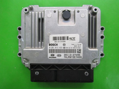 ECU Calculator motor Hyundai Tucson 2.0CRDI 39113-27295 0281013422 EDC16C39 {