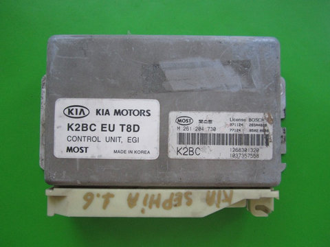 ECU Calculator motor Kia Sephia 1.8 M261204730 1268301320 K2BC M4.6 {