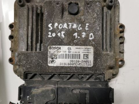 ECU Calculator motor Kia Sportage 1.7CRDI 39120-2A051 0281017695 EDC17C08 (#C-R5)