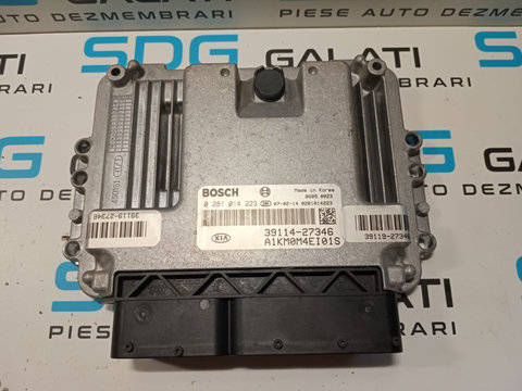 ECU Calculator Motor Kia Sportage 2.0 CRDI 2004 - 2010 Cod 39114-27346 3911427346 0281014223 [2834]