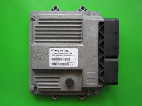 ECU Calculator motor Lancia Musa 1.3JTD 51832292 6F3.M3 HW03T {