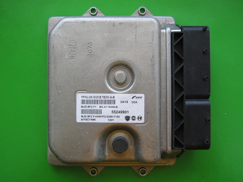 ECU Calculator motor Lancia Y 1.3 55249901 8F3.Y1