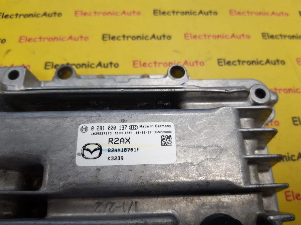 ECU Calculator Motor Mazda CX-7 R2AX1870