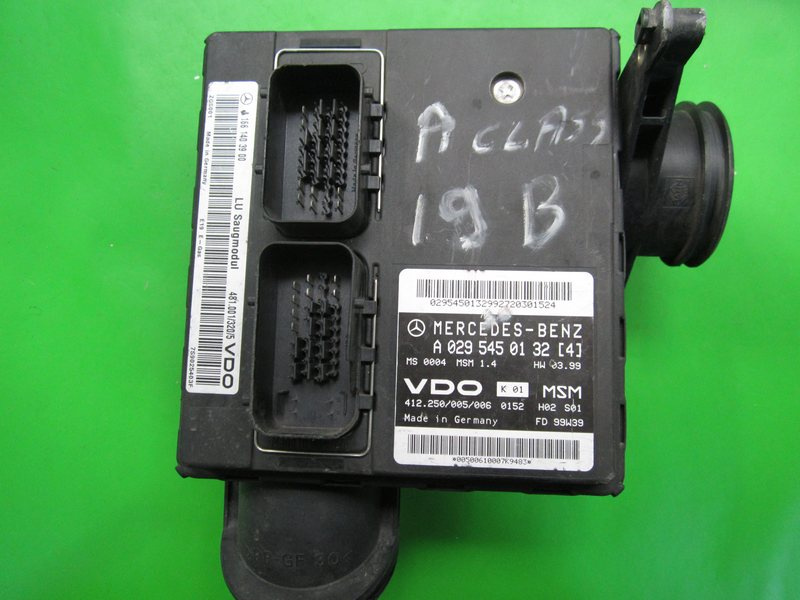 ECU Calculator motor Mercedes A 1.9 A0295450132 MSM1.4 W168