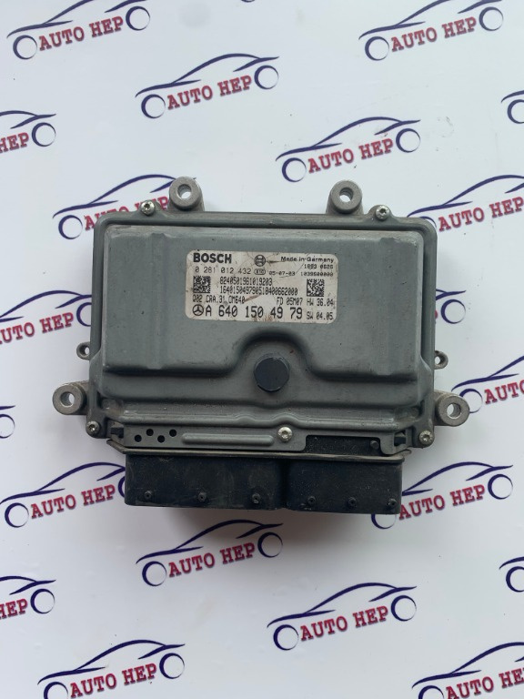 ECU Calculator motor Mercedes A-Class W169 A6401504979 A 640 150 49 79 0281012432 0 281 012 432