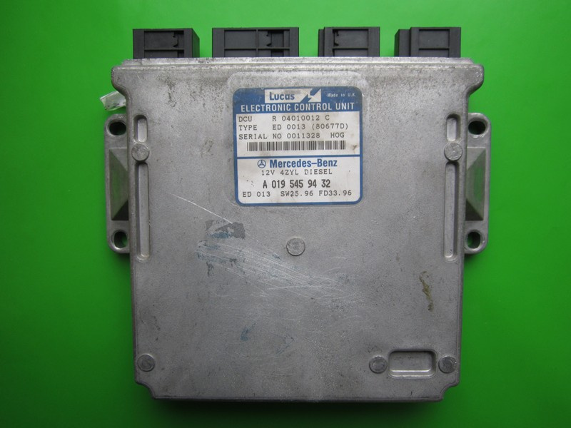ECU Calculator motor Mercedes C 2.2D A0195459432 DCU W202