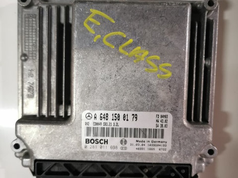 ECU Calculator motor Mercedes E 3.2CDI A6481500179 0281011698