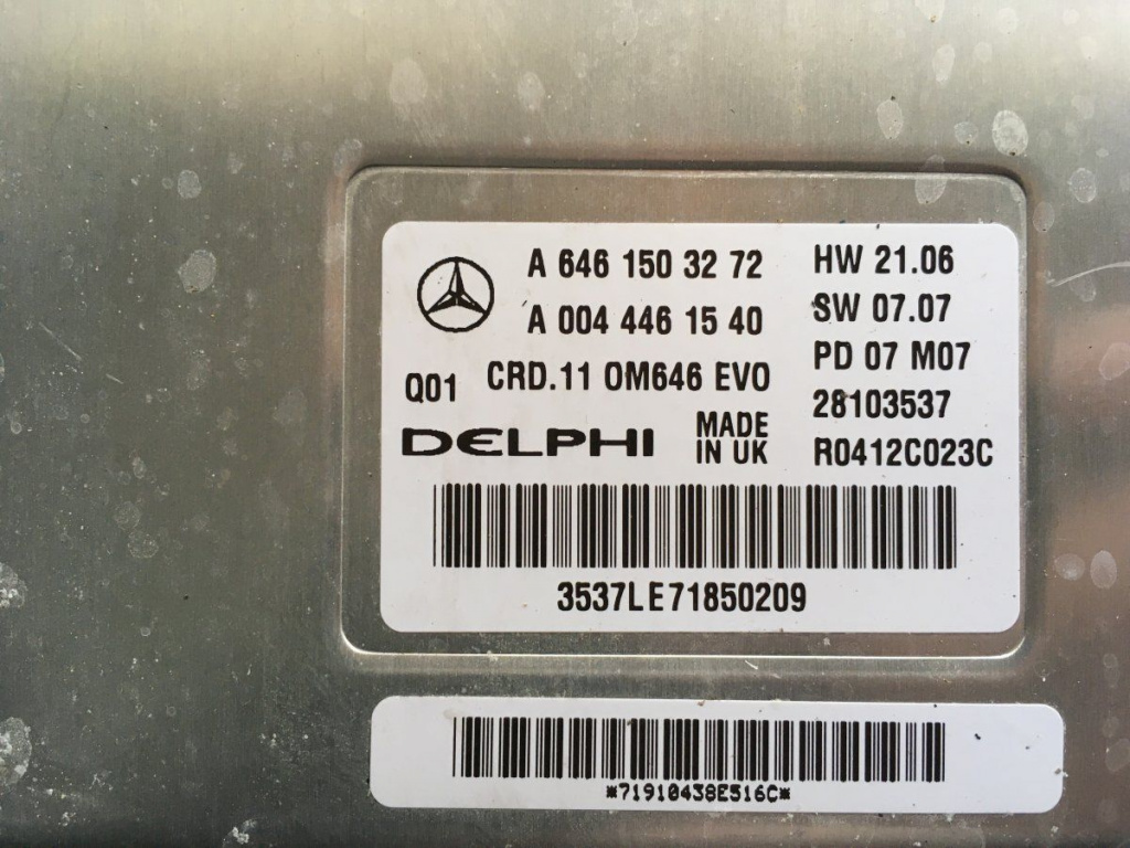 ECU Calculator motor Mercedes E220 2.2CD