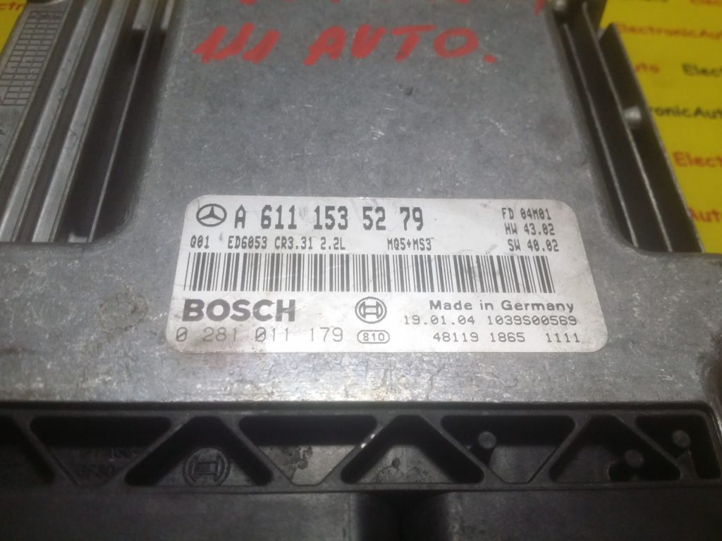 ECU Calculator motor Mercedes Vito 2.2CD