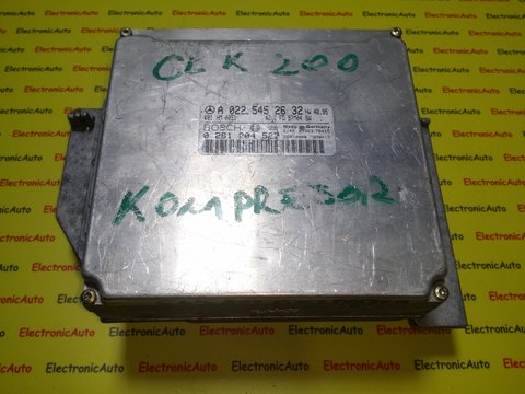 ECU Calculator motor Mercedes CLK 200 A0225452632 0261204527