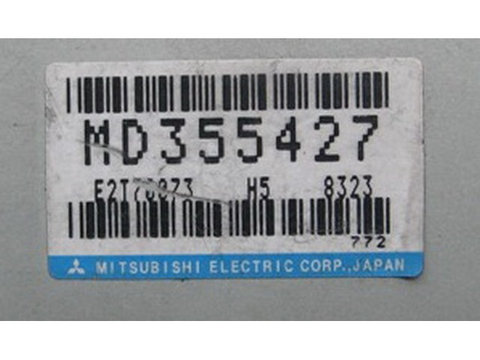 ECU Calculator motor Mitsubishi Chariot Grandis 2.4 MD355427 E2T70073 {