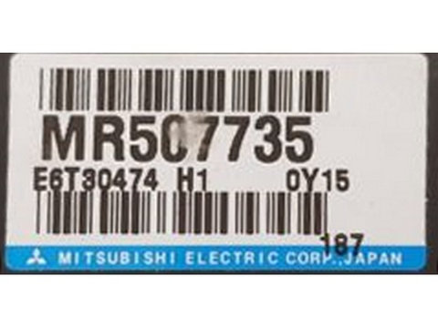 ECU Calculator motor Mitsubishi Galant 2.5 MR507735 E6T30474 {
