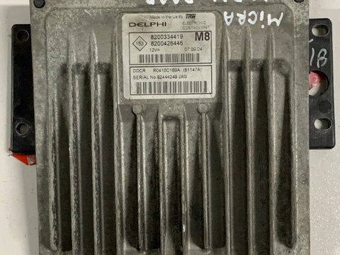ECU / Calculator Motor Nissan Micra 1.5 DCI 2005 8200334419 / 8200426446