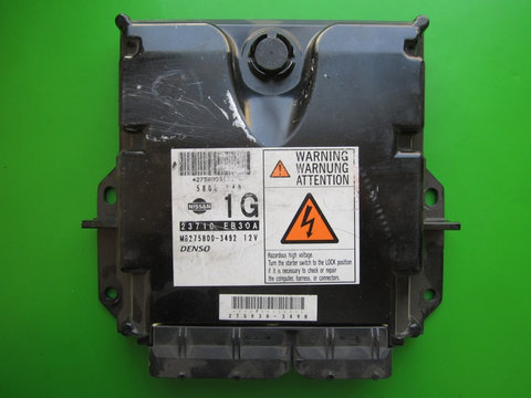 ECU Calculator motor Nissan Pathfinder 2.5DCI 23710 EB30A MB275800-3492 174CP }