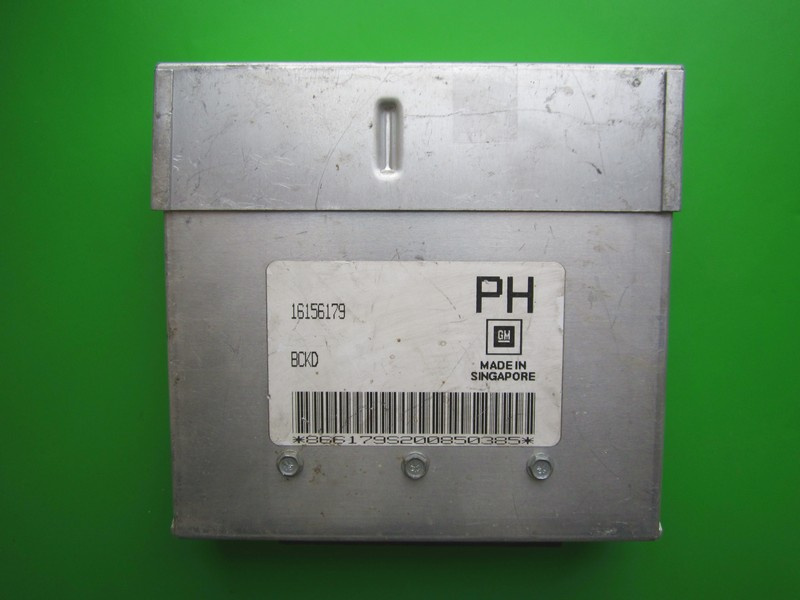 ECU Calculator motor Opel Astra F 1.6 16156179 PH BCKD C16NZ negru